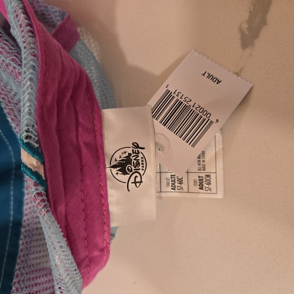 NWT Disney The Little Mermaid Ariel Baseball Cap Womens Anniversary Collection - Picture 9 of 9